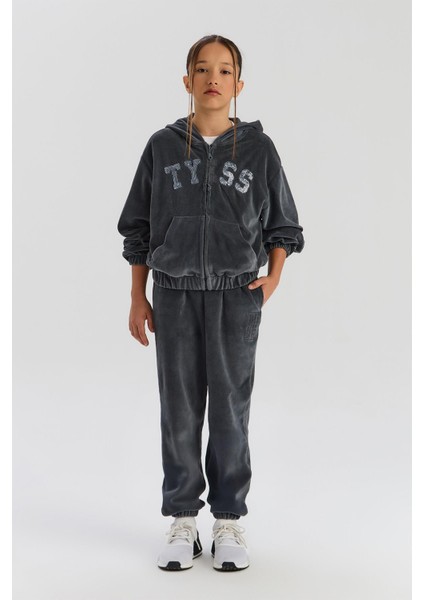 Bg Store Kız Çocuk Antrasit Eşofman Altı