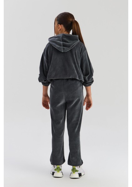 Bg Store Kız Çocuk Antrasit Eşofman Altı fırsatları