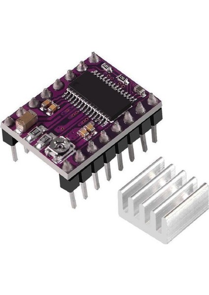 DRV8825 Step Motor Sürücü Kartı + Soğutucu modelleri