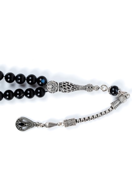 Fb Siyah Akik Doğaltaş Tespih modelleri