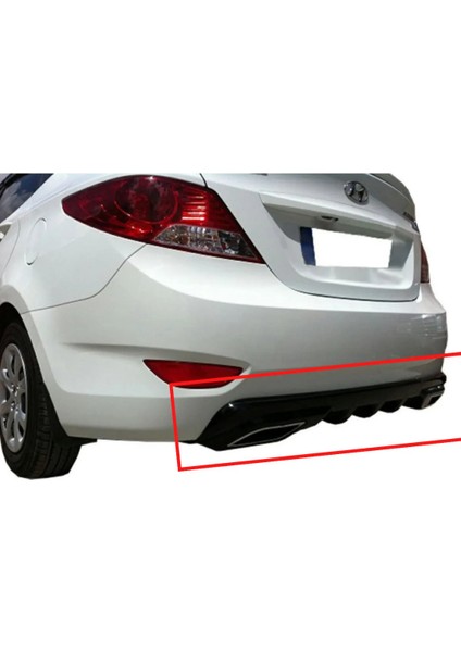 Hyundai Blue Difüzör (( Boyasız - Astarlı ))