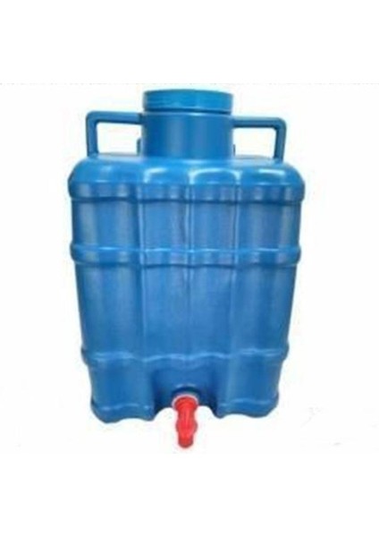 19 Litre Taşınabilir Musluklu Plastik Bahçe ve Piknik Çeşmesi Mavi
