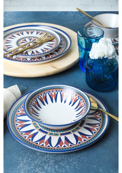 Ruby Yemek Takımı 24 Parça 6 Kişilik 20793-20794-20795