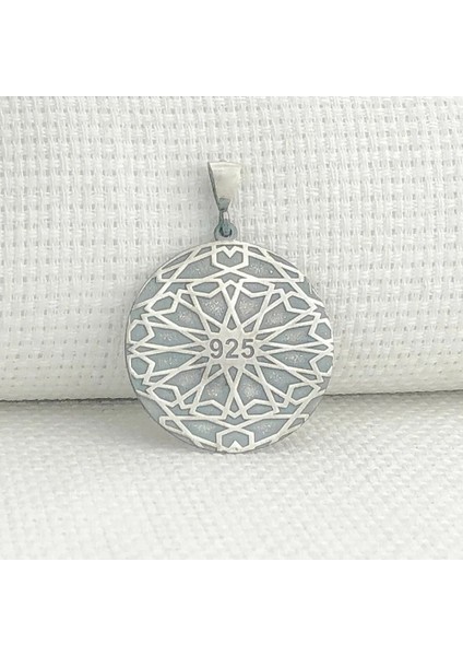 925 Ayar Gümüş Türk Boyları Simgeli Ayyıldız Kolye Ucu fiyatları