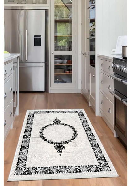 Mutfak Halısı – Kaymaz Dot Tabanlı, Yumuşak Dokulu, Yıkanabilir, Modern Tasarım (1463)