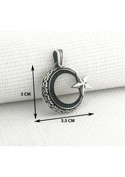 925 Ayar Gümüş Ayyıldız Model Kolye Ucu modelleri