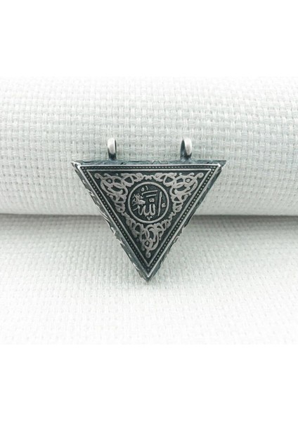 925 Ayar Gümüş Allah Yazılı Cevşen Muska Kolye Ucu fiyatları
