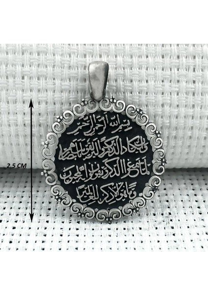 925 Ayar Gümüş Nazar Dualı Erkek Kolye modelleri