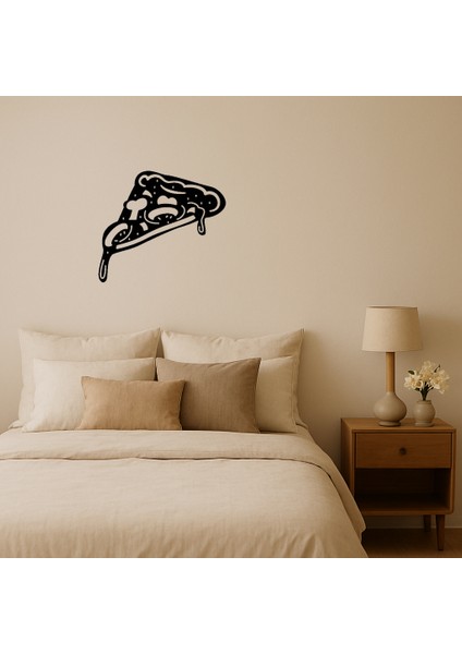 Karikatür Pizza Dilimi Tablosu - PHN3321-9762