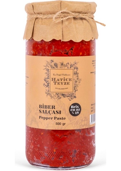 Biber Salçası - 500 Gr.