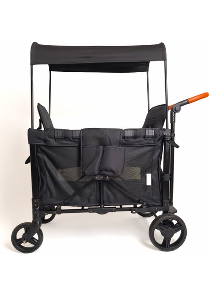 Güneş Tenteli Vagon Taşıma Arabası Siyah modelleri