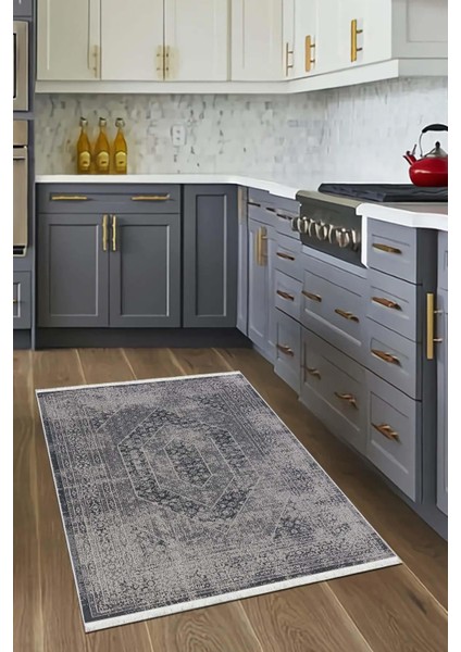 Mutfak Halısı – Kaymaz Dot Tabanlı, Yumuşak Dokulu, Yıkanabilir, Modern Tasarım (0135)