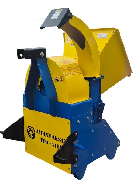 Tdo 510B - Traktör Arkası Bacalı Dal Öğütme Makinesi