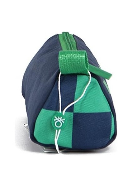 Tek Bölmeli Yeşil Dama Desenli Kalem Çantası 03777 fırsatları