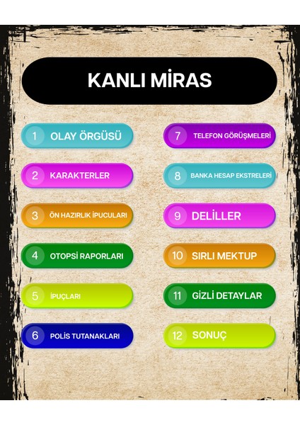 6lı Paket Premium Versiyon Dedektif Oyunu Çözülemeyen Davalar indirimleri