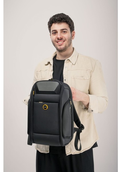 Erkek Sırt Laptop Çantası Siyah 51848 indirimleri