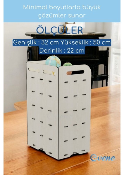 Dosya Düzenleyici Masa Üstü Organizer Ahşap Evrak Rafı Model 5