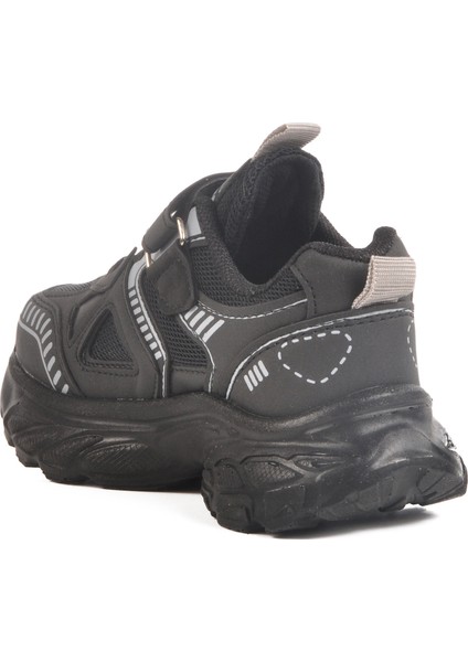 Siyah Fileli Çocuk Spor Ayakkabı 1500 P fırsatları