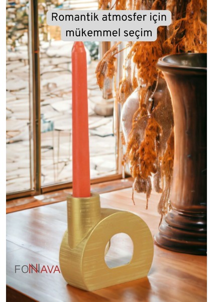 Şamdan Mumluk Dekoratif Mumluk Beyaz Renk Tealight Mumluk Model 9