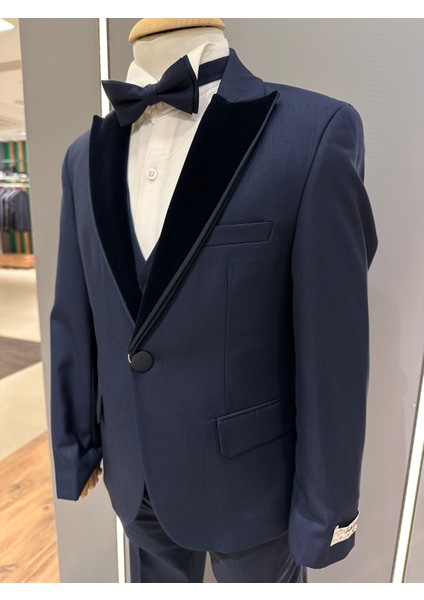 Erkek Çocuk Lacivert Damatlık 5029-02C modelleri