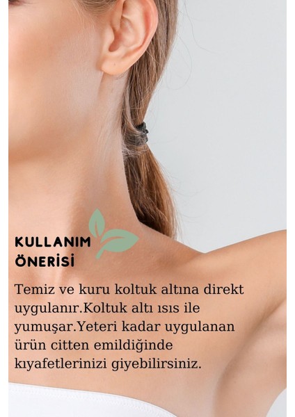 Doğal Roll On Stick Koltuk Alti Deodorant Organik Roll-On Kokusuz Bergamot 80 gr fırsatları