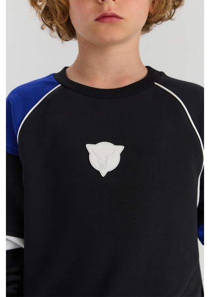 Bg Store Erkek Çocuk Siyah Sweatshirt modelleri