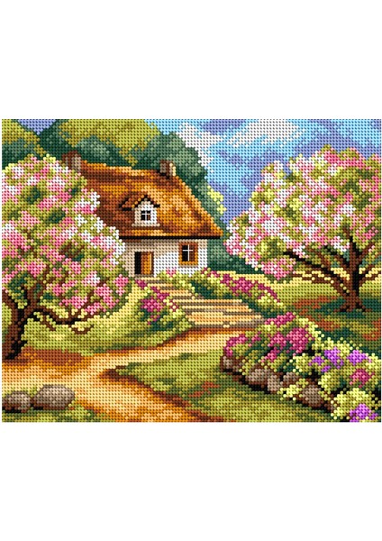 Baskılı Goblen Bahar 2497 24*30 cm