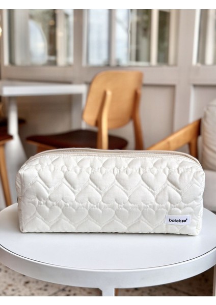 Krem Kalp Desenli Saç Şekillendiricileri Için Seyahat Çantası - Xl Boy modelleri