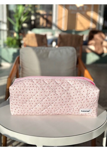 Çıtır Kiraz Desenli Saç Şekillendiricileri Için Seyahat Çantası - Xl Boy fiyatları