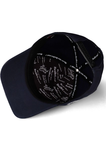 See You Later Never Logolu Lacivert Beyzbol Şapka modelleri