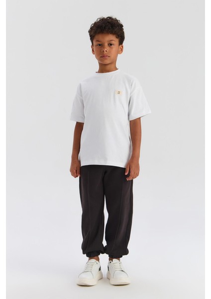 Bg Store Erkek Çocuk Beyaz Tshirt