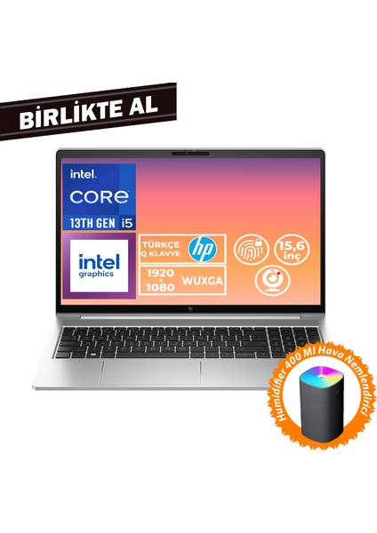 Elitebook 650 G10 I5-1335U 32GB 1tb SSD 15.6" Fhd Windows 11 Pro Taşınabilir Bilgisayar + Hava Nemlendirici B2PK5ES 048 fiyatları
