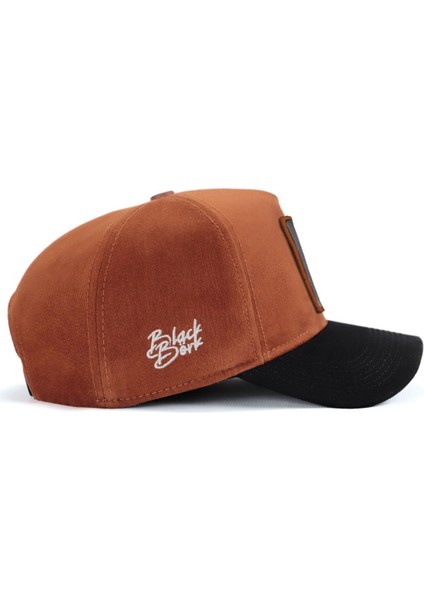V1 Baseball Kurt - 3sc Kod Logolu Unisex Camel-Lacivert Siperli Şapka (Cap) fiyatları