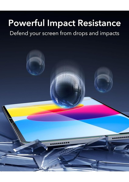 Apple iPad 10. Nesil 10.9 Inc Kolay Uygulama Aparatlı Magic Temperli Cam Ekran Koruyucu A2696 A2757 fiyatları