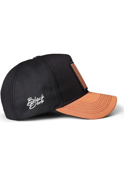 V1 Baseball Mountains - 1cs Kod Logolu Unisex Kiremit Siperli-Siyah Şapka fiyatları