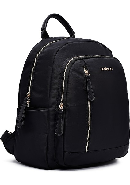 Kadın Siyah Kumaş Sırt Çantası 25ABD24466F indirimleri