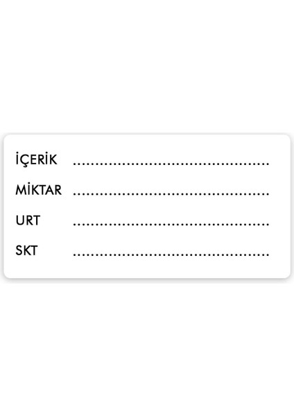200'lü Etiket Baharat ve Kavanoz Gıda Etiketleme Rulosu modelleri