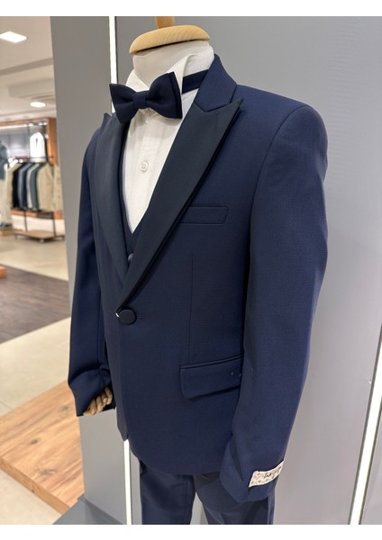 Erkek Çocuk Lacivert Damatlık 5029-02B modelleri