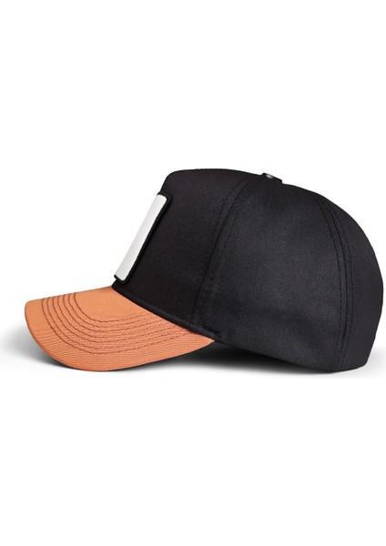 V1 Baseball Baykuş - 7bs Kod Logolu Unisex Kiremit Siperli-Siyah Şapka fırsatları