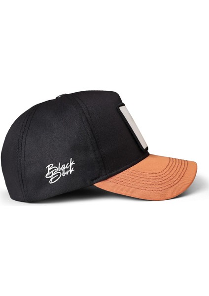 V1 Baseball Tilki - 2bs Kod Logolu Unisex Kiremit Siperli-Siyah Şapka fiyatları