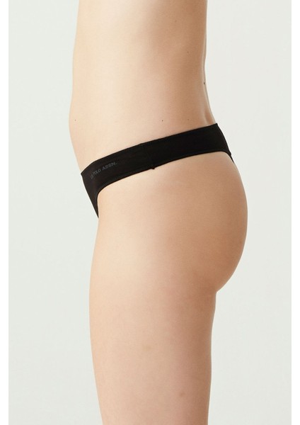 Lisanslı %47 Modal %47 Pamuk Tanga String Renkli 5'li Özel Kutulu Paket / Siyah - Beyaz - Ten