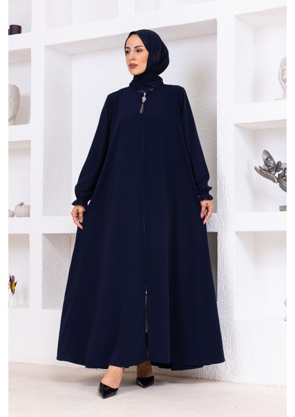 Medine Ipeği Mevlana Ferace Lacivert fırsatları