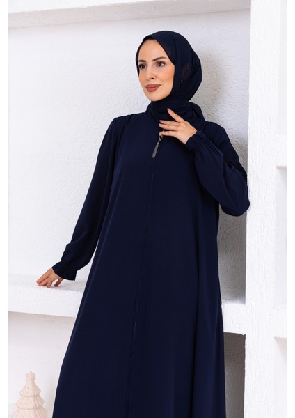 Medine Ipeği Mevlana Ferace Lacivert