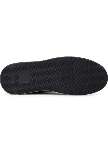 Erkek Siyah Bağcıklı Deri Sneaker 25WFD640718 fırsatları