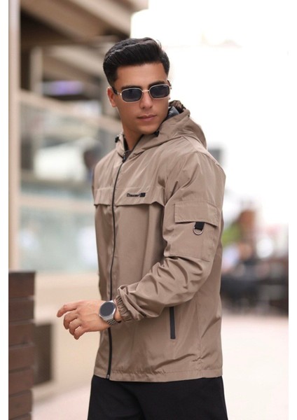 Erkek Yağmurluk Su Geçirmez Kapüşonlu Mont fiyatları
