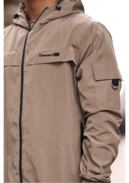 Erkek Yağmurluk Su Geçirmez Kapüşonlu Mont modelleri