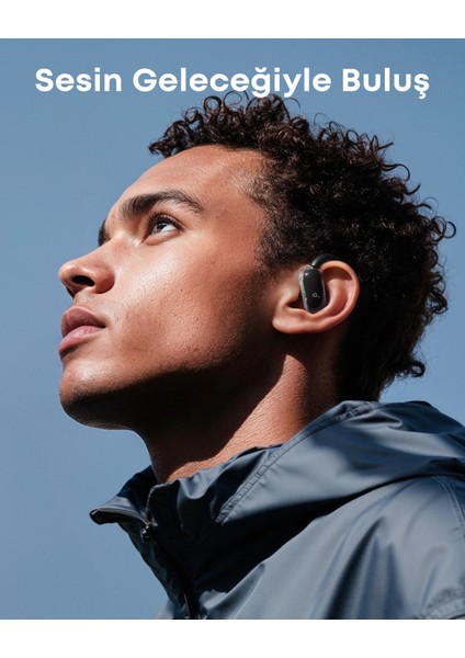 Soundcore V40i Open-Ear Bluetooth Kulaklık - IP55 - 21 Saat Oynatma Süresi - Bluetooth 5.4 - Siyah - A3878 (Anker Türkiye Garantili) indirimleri