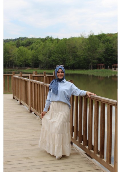 Katlı Fırfırlı Etek fırsatları