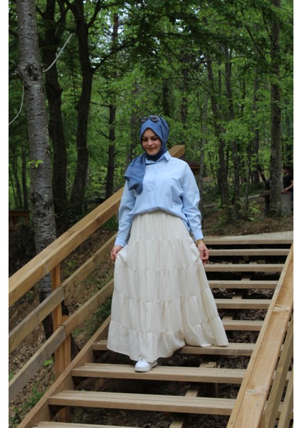 Katlı Fırfırlı Etek indirimleri