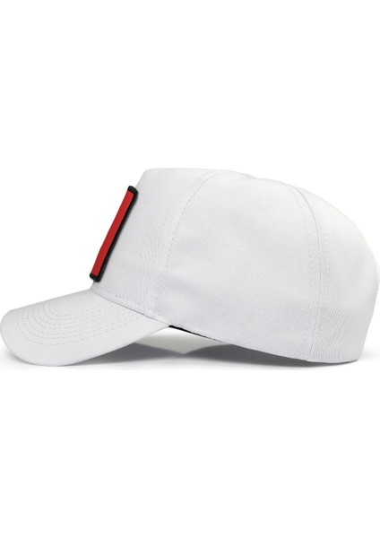 V1 Baseball Parmak - 1 Kod Logolu Unisex Beyaz Şapka fırsatları